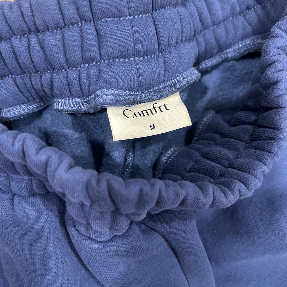 Comfrt Signature Sweatpants and Hoodie in Blue - Picture 5 of 5